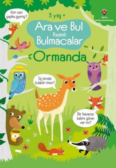Ara Ve Bul Resimli Bulmacalar - Ormanda Ara Ve Bul Resimli Bulmacalar - Ormanda