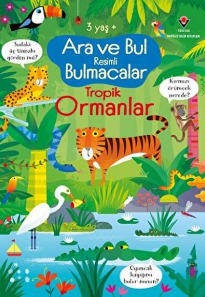 Ara ve Bul Resimli Bulmacalar Tropik Ormanlar Ara ve Bul Resimli Bulmacalar Tropik Ormanlar