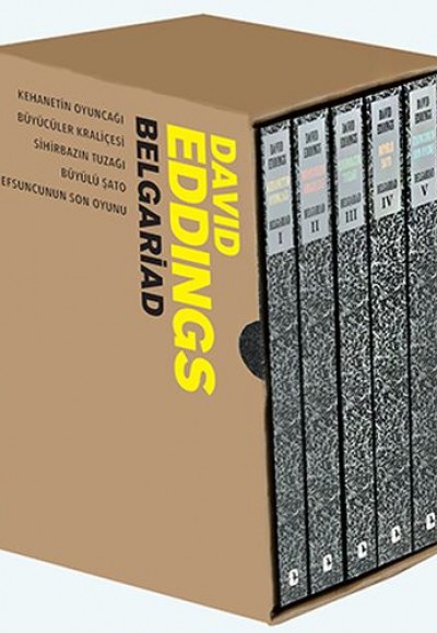 Belgariad 5 Kitap Takım Kutulu Belgariad 5 Kitap Takım Kutulu