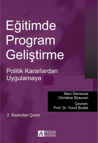 Pegem Kademi Eğitimde Program Geliştirme Pegem Kademi Eğitimde Program Geliştirme