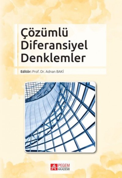 Çözümlü Diferansiyel Denklemler Çözümlü Diferansiyel Denklemler