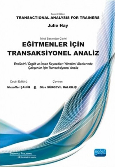 Eğitmenler İçin Transaksiyonel Analiz Eğitmenler İçin Transaksiyonel Analiz