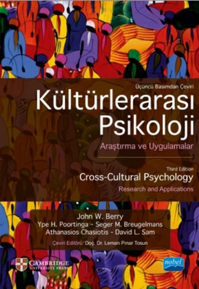 Kültürlerarası Psikoloji Araştırma ve Uygulamalar Kültürlerarası Psikoloji Araştırma ve Uygulamalar