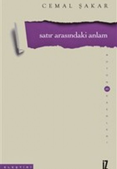 Satır Arasındaki Anlam - Bütün Eserleri 20 Satır Arasındaki Anlam - Bütün Eserleri 20