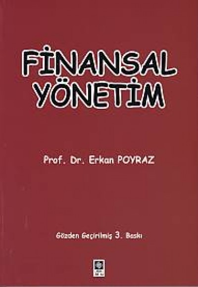 Finansal Yönetim Finansal Yönetim