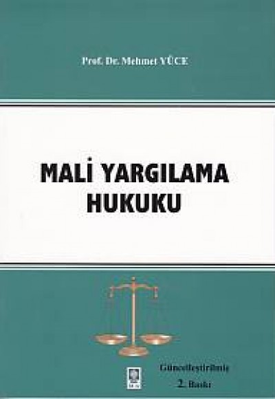 Mali Yargılama Hukuku Mali Yargılama Hukuku