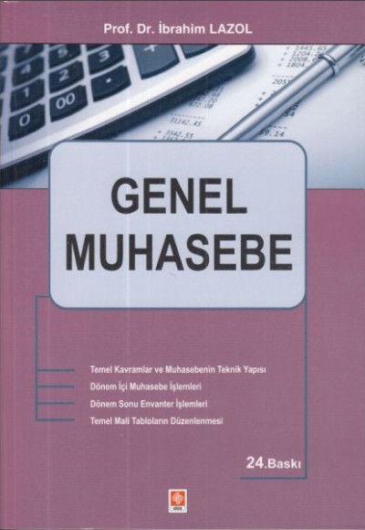 Genel Muhasebe 24. Baskı Genel Muhasebe 24. Baskı