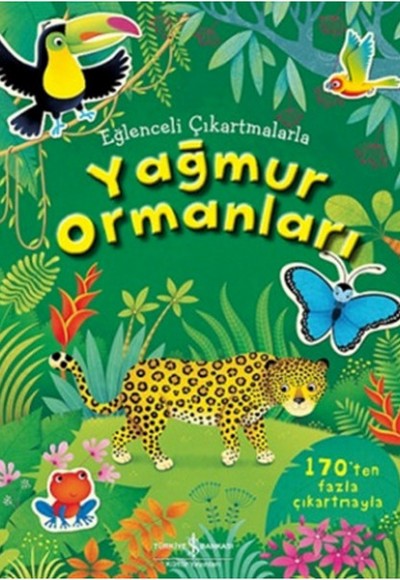 Eğlenceli Çıkartmalarla Yağmur Ormanları Eğlenceli Çıkartmalarla Yağmur Ormanları