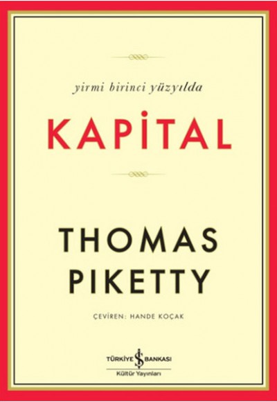 Yirmi Birinci Yüzyılda Kapital Yirmi Birinci Yüzyılda Kapital