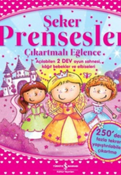 Şeker Prensesler Çıkartmalı Eğlence