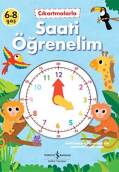 Çıkartmalarla Saati Öğrenelim Çıkartmalarla Saati Öğrenelim
