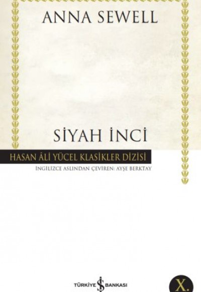 Siyah İnci - Hasan Ali Yücel Klasikleri Siyah İnci - Hasan Ali Yücel Klasikleri