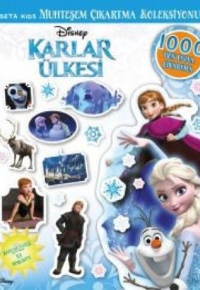 Disney Karlar Ülkesi Muhteşem Çıkartma Koleksiyonu Disney Karlar Ülkesi Muhteşem Çıkartma Koleksiyonu