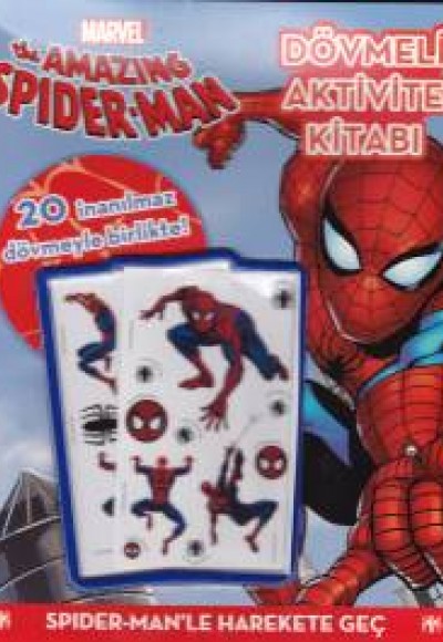 Marvel The Amazing Spider-Man: Dövmeli Aktivite Kitabı Marvel The Amazing Spider-Man: Dövmeli Aktivite Kitabı