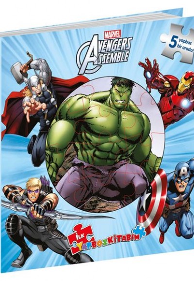 Marvel Avengers Assemble İlk Yapboz Kitabım (5 Yapboz Birarada) Marvel Avengers Assemble İlk Yapboz Kitabım (5 Yapboz Birarada)