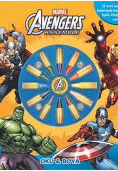 Marvel Avengers Assemble: Oku ve Boya Marvel Avengers Assemble: Oku ve Boya