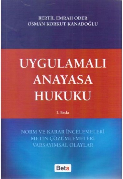 Uygulamalı Anayasa Hukuku Uygulamalı Anayasa Hukuku