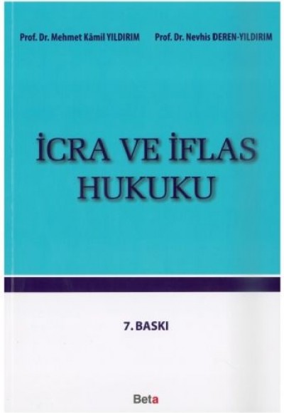 İcra ve İflas Hukuku İcra ve İflas Hukuku
