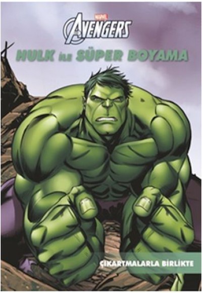 Marvel - Hulk ile Süper Boyama Marvel - Hulk ile Süper Boyama