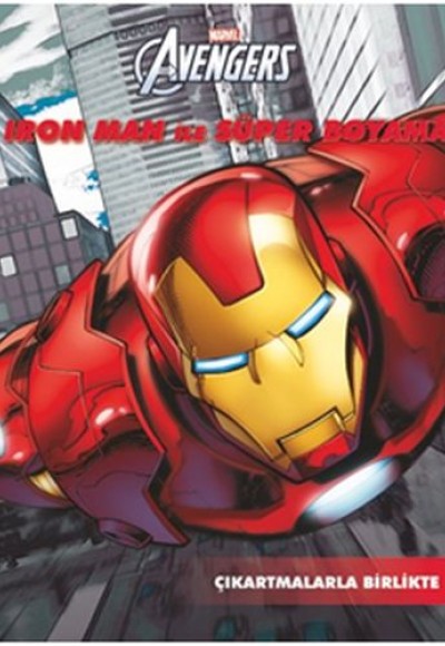 Marvel - Iron Man ile Süper Boyama Marvel - Iron Man ile Süper Boyama