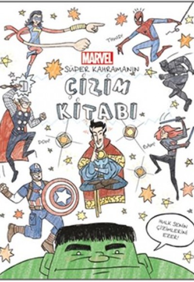 Marvel - Süper Kahramanın Çizim Kitabı Marvel - Süper Kahramanın Çizim Kitabı