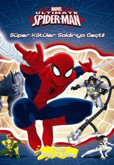Marvel - Spiderman - Süper Kötüler Saldırıya Geçti! Marvel - Spiderman - Süper Kötüler Saldırıya Geçti!