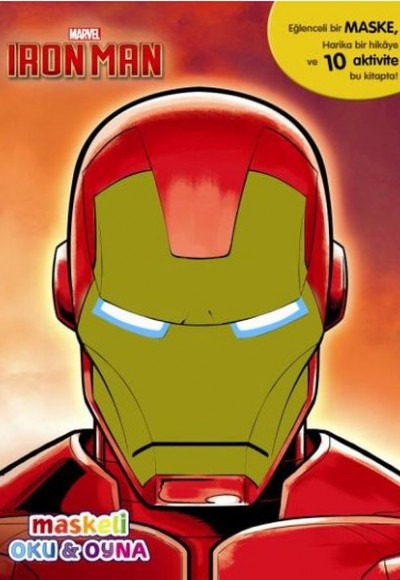 Marvel - Iron Man Maskeli Oku/Oyna Marvel - Iron Man Maskeli Oku/Oyna