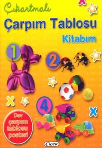 Çıkartmalı Çarpım Tablosu Kitabım Çıkartmalı Çarpım Tablosu Kitabım