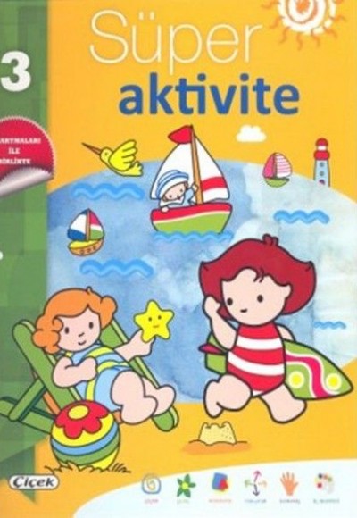 Süper Aktivite Çıkartmalı Kitabım 3 Yaş Süper Aktivite Çıkartmalı Kitabım 3 Yaş