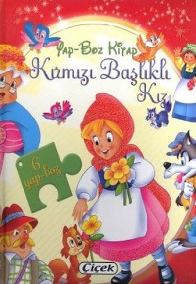 Yap-Boz Kitap - Kırmızı Başlıklı Kız Yap-Boz Kitap - Kırmızı Başlıklı Kız
