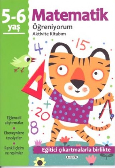 Aktivite Kitabım - Matematik Öğreniyorum (5-6 Yaş) Aktivite Kitabım - Matematik Öğreniyorum (5-6 Yaş)