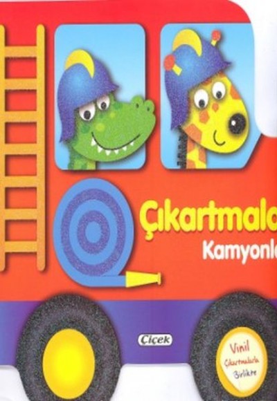 Çıkartmalarla Taşıtları Tasarla - Kamyonlar Çıkartmalarla Taşıtları Tasarla - Kamyonlar