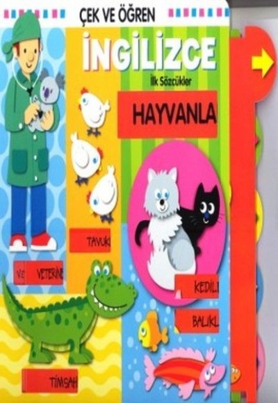 Çek Ve Öğren İngilizce - Hayvanlar Çek Ve Öğren İngilizce - Hayvanlar