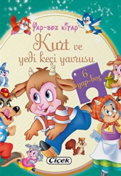 Yap-Boz Kitap - Kurt Ve Yedi Keçi Yavrusu Yap-Boz Kitap - Kurt Ve Yedi Keçi Yavrusu