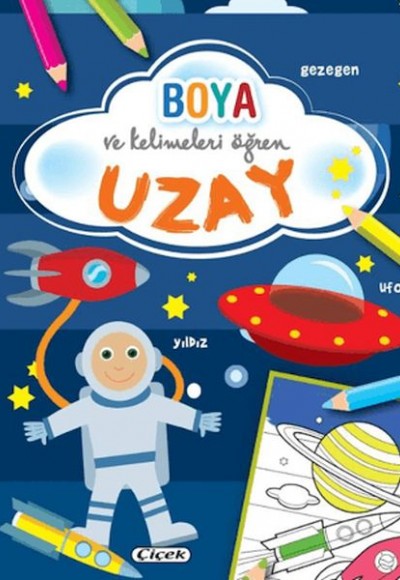 Boya ve Kelimeleri Öğren - Uzay Boya ve Kelimeleri Öğren - Uzay