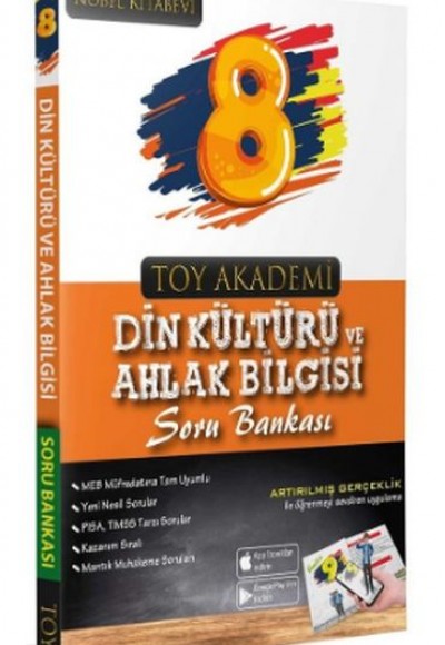 Toy Akademi Yayınları 8. Sınıf Din Kültürü ve Ahlak Bilgisi Soru Bankası (Yeni) Toy Akademi Yayınları 8. Sınıf Din Kültürü ve Ahlak Bilgisi Soru Bankası (Yeni)