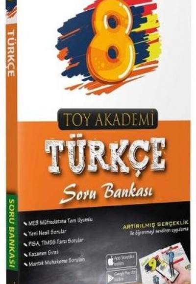 Toy Akademi 8.Sınıf Türkçe Soru Bankası (Yeni) Toy Akademi 8.Sınıf Türkçe Soru Bankası (Yeni)