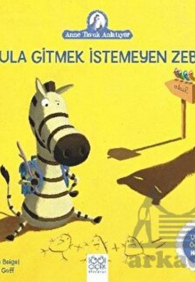 Okula Gitmek İstemeyen Zebra Okula Gitmek İstemeyen Zebra