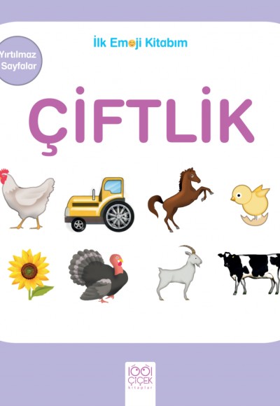 İlk Emoji Kitabım - Çiftlik İlk Emoji Kitabım - Çiftlik