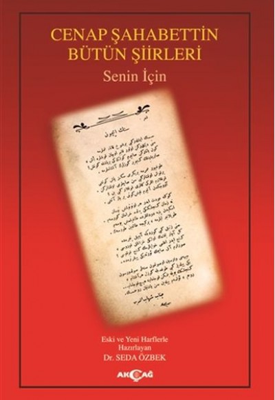 Cenap Şahabettin Bütün Şiirleri Cenap Şahabettin Bütün Şiirleri