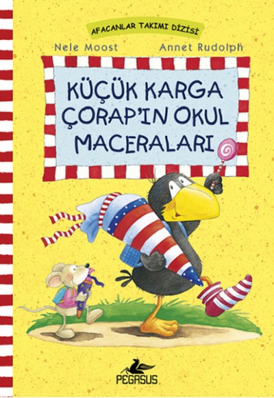 Afacanlar Takımı Dizisi: Küçük Karga Çorap’ın Okul Maceraları (Ciltli) Afacanlar Takımı Dizisi: Küçük Karga Çorap’ın Okul Maceraları (Ciltli)