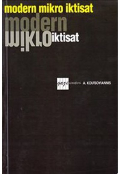 Modern Mikro İktisat Modern Mikro İktisat