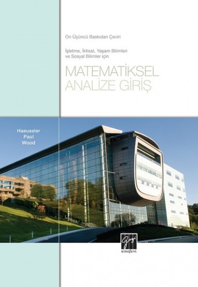 Matematiksel Analize Giriş Matematiksel Analize Giriş