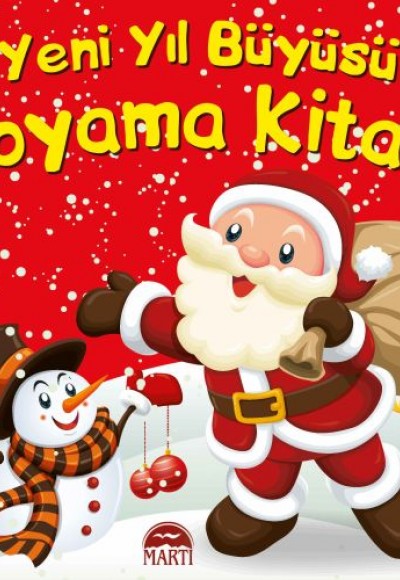 Pedagog Onaylı - Yeni Yıl Büyüsü Boyama Kitabı Pedagog Onaylı - Yeni Yıl Büyüsü Boyama Kitabı
