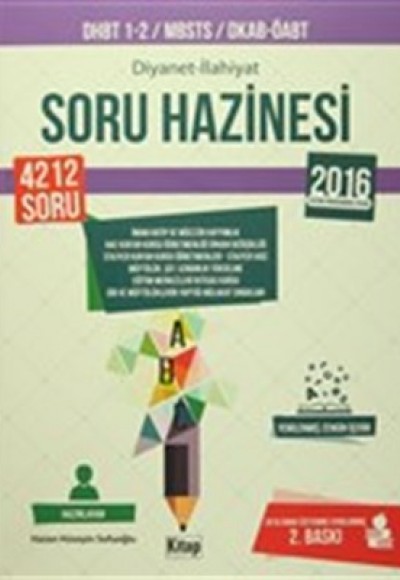 DHBT 1-2/ MBSTS/ DKAB-ÖABT Diyanet -İlahiyat Soru Hazinesi DHBT 1-2/ MBSTS/ DKAB-ÖABT Diyanet -İlahiyat Soru Hazinesi