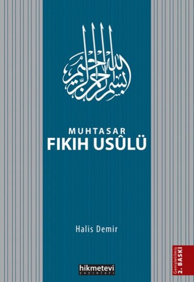 Muhtasar Fıkıh Usulü Muhtasar Fıkıh Usulü