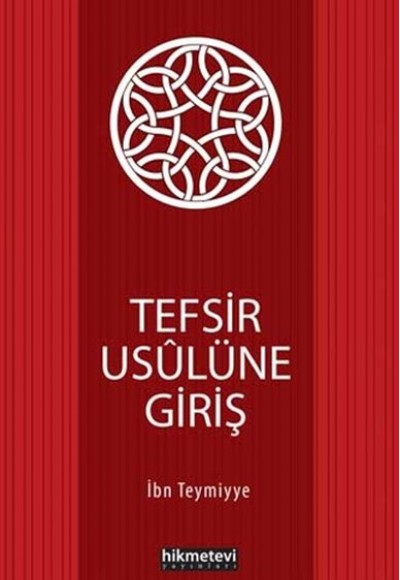 Tefsir Usulüne Giriş Tefsir Usulüne Giriş