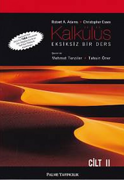 Palme Kalkülüs Eksiksiz Bir Ders Cilt 2 Palme Kalkülüs Eksiksiz Bir Ders Cilt 2