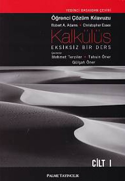 Kalkülüs Eksiksiz Bir Ders Öğrenci Çözüm Klavuzu Cilt - 1 Kalkülüs Eksiksiz Bir Ders Öğrenci Çözüm Klavuzu Cilt - 1