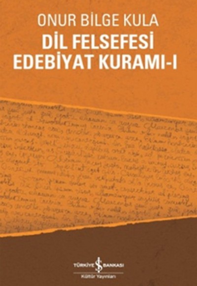 Dil Felsefesi Edebiyat Kuramı - 1 Dil Felsefesi Edebiyat Kuramı - 1